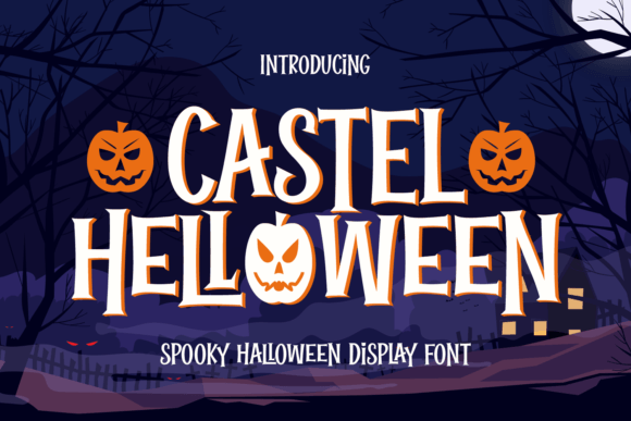 Castel Helloween: The Spooky Typeface for Halloween Branding