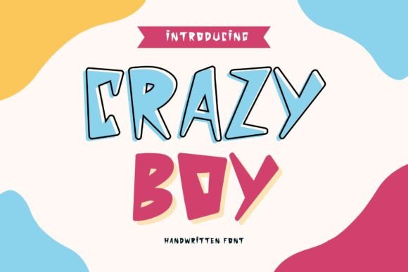Crazy Boy: The Playful Display Font for Bold Small Business Branding