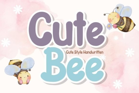 Cute Bee: The Sweetest Display Font for Handmade Creators
