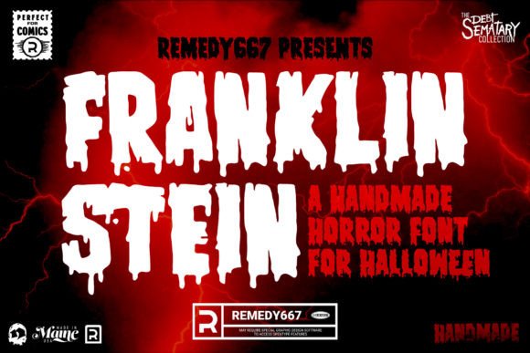 Franklinstein: A Bold Display Typeface for Editorial Design