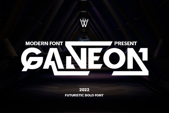 Ganeon: The Futuristic Display Font for Modern Campaigns
