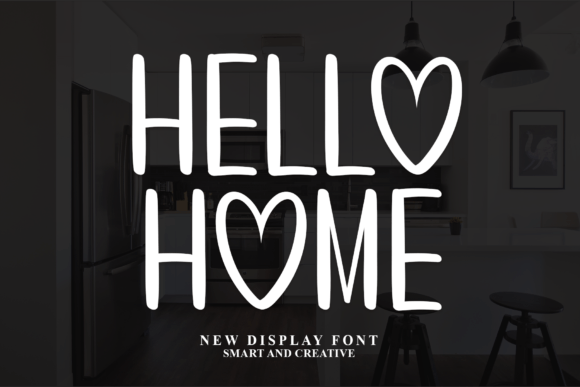 Hello Home: The Festive Typeface for Holiday Branding