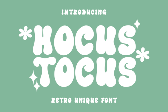 Hocus Tocus: The Retro Display Font for Playful Campaigns