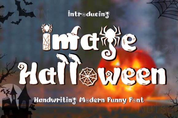 Image Halloween: A Unique Display Font for Editorial Design