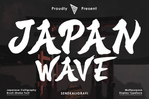 Japan Wave: The Authentic Handwritten Display Font for Bold Branding