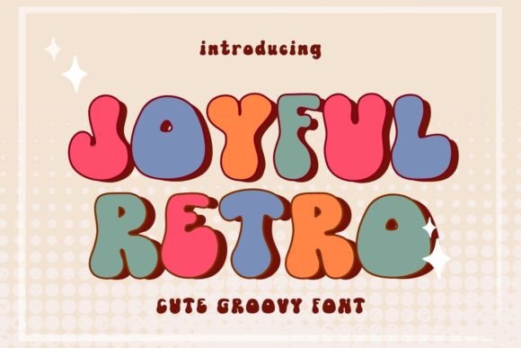 Joyful Retro: The Groovy Display Font for High-Impact Campaigns