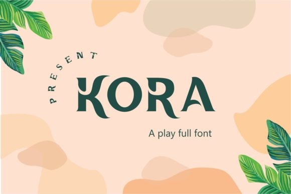 Kora Display Font for Bold Campaign Headlines
