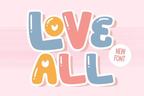 Love All Font: The Perfect Typeface for Handmade Labels and Shop Branding