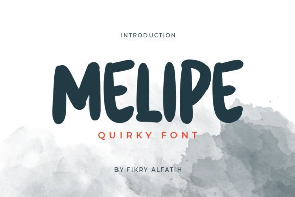 Melipe: The Playful Display Font for Editorial Design