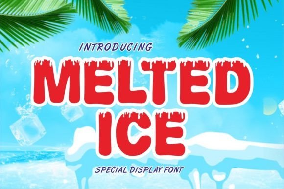 Melted Ice: The Bold Display Font for High-Impact Campaigns