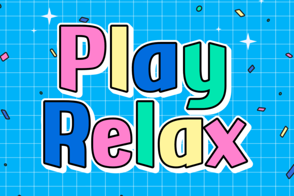 Play Relax: The Fun Display Font for Campaigns That Need to Stand Out
