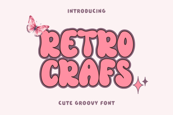 Retro Crafs: The Perfect Display Typeface for Playful Digital Branding