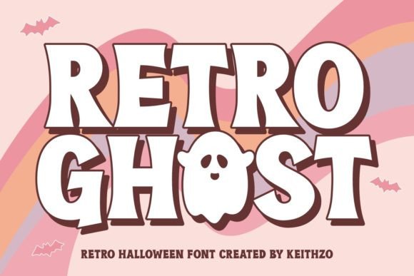 Retro Ghost: A Playful Display Font for Handmade Brands