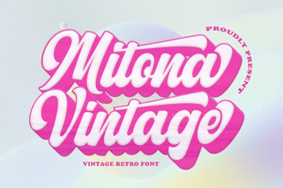 Reviewing Mitona Vintage: The Ultimate Retro Display Font