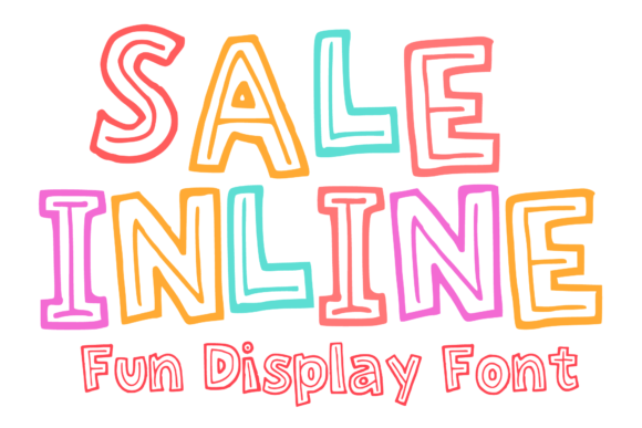 Sale Inline: The Playful Display Font for Scroll-Stopping Campaigns