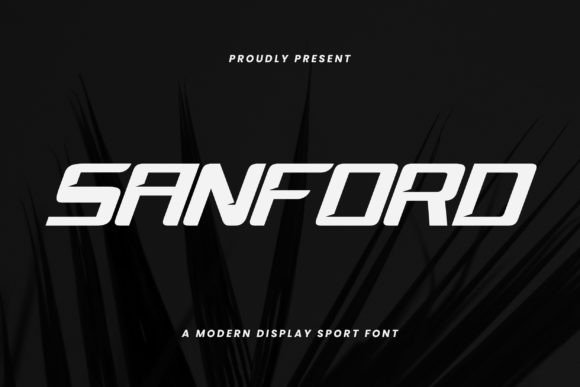 Sanford: The Bold Display Font for Handmade Brands