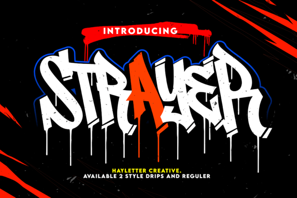 Strayer Free Download: The Ultimate Graffiti Display Font