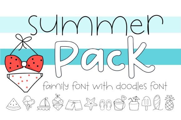 Summer Pack: The Handwritten Font for Authentic Brand Identity