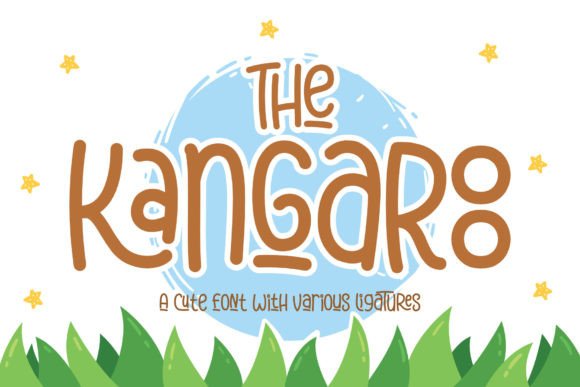 The Kangaroo: A Playful Display Font for Bold Branding