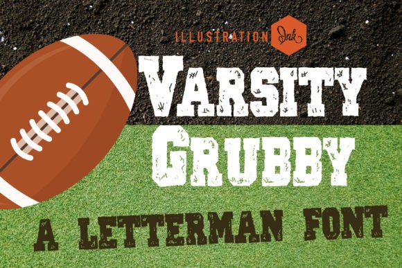 Varsity Grubby: The Rugged Typeface for Authentic Branding