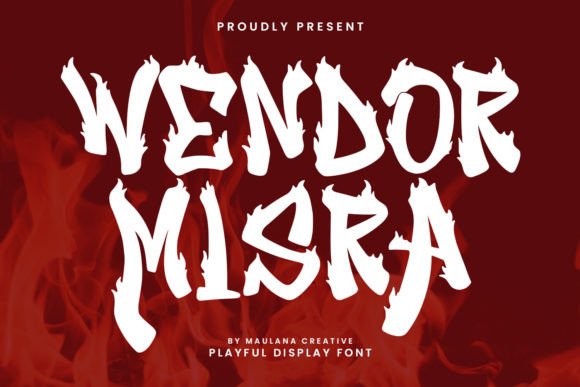 Wendor Misra: A Bold Display Typeface for Editorial Design