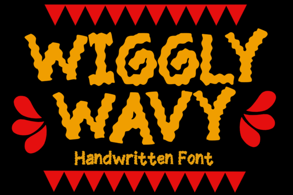 Wiggly Wavy: The Whimsical Display Font for Handmade Creators